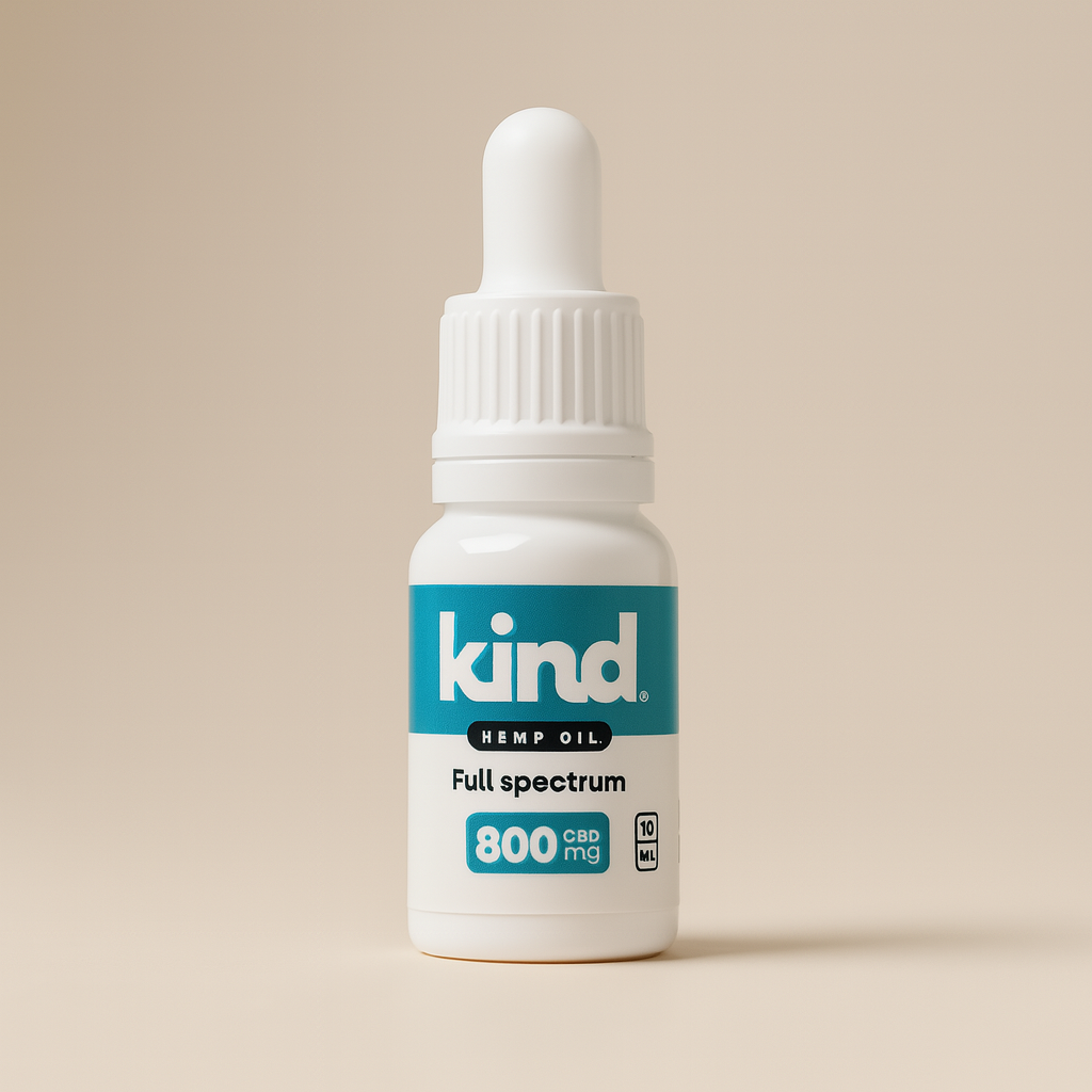 Aceite de Cáñamo 8% – Para Ansiedad, Relajación y Sueño Profundo
