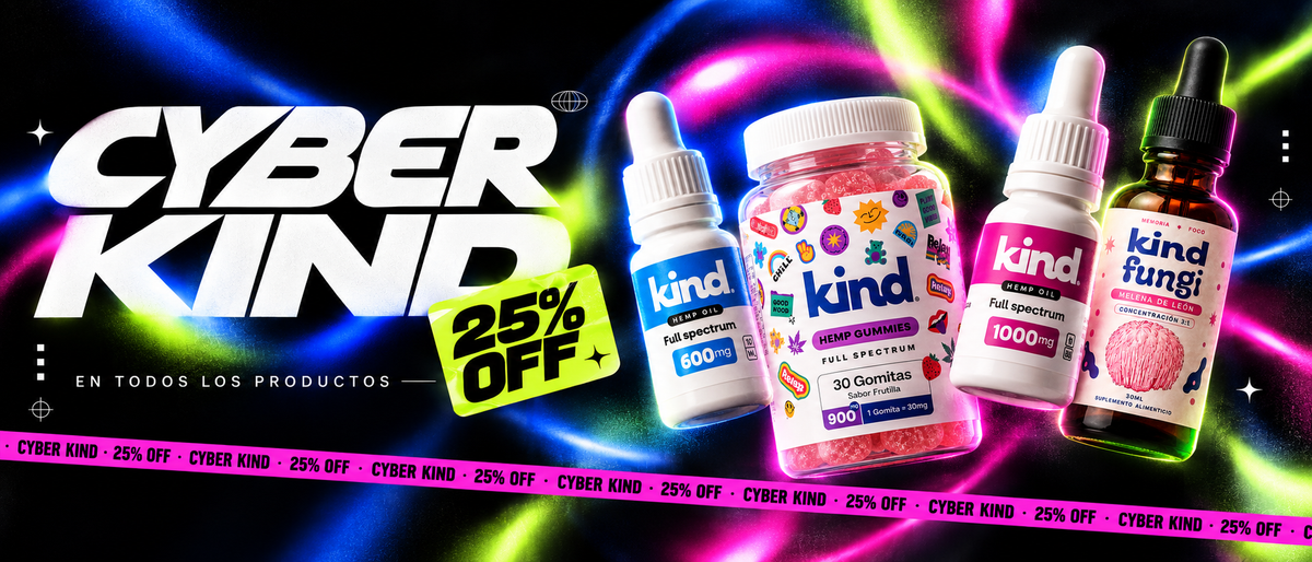 Cyber KIND 25% OFF en todos los productos