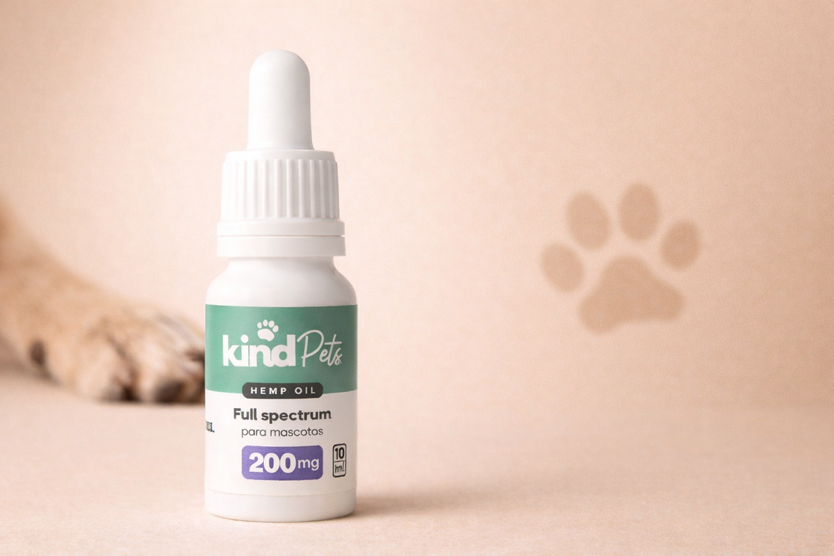 Aceite de CBD PETS - Calma y alivio para tu perrito
