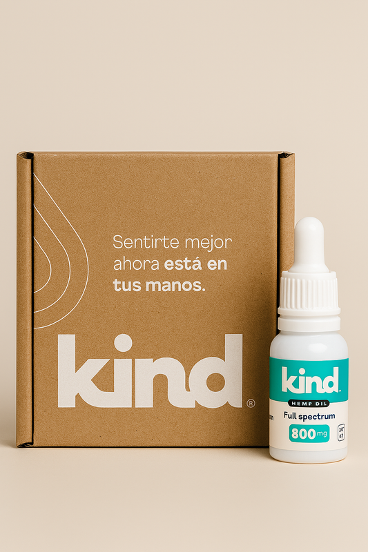 Aceite de Cáñamo 8% – Para Ansiedad, Relajación y Sueño Profundo