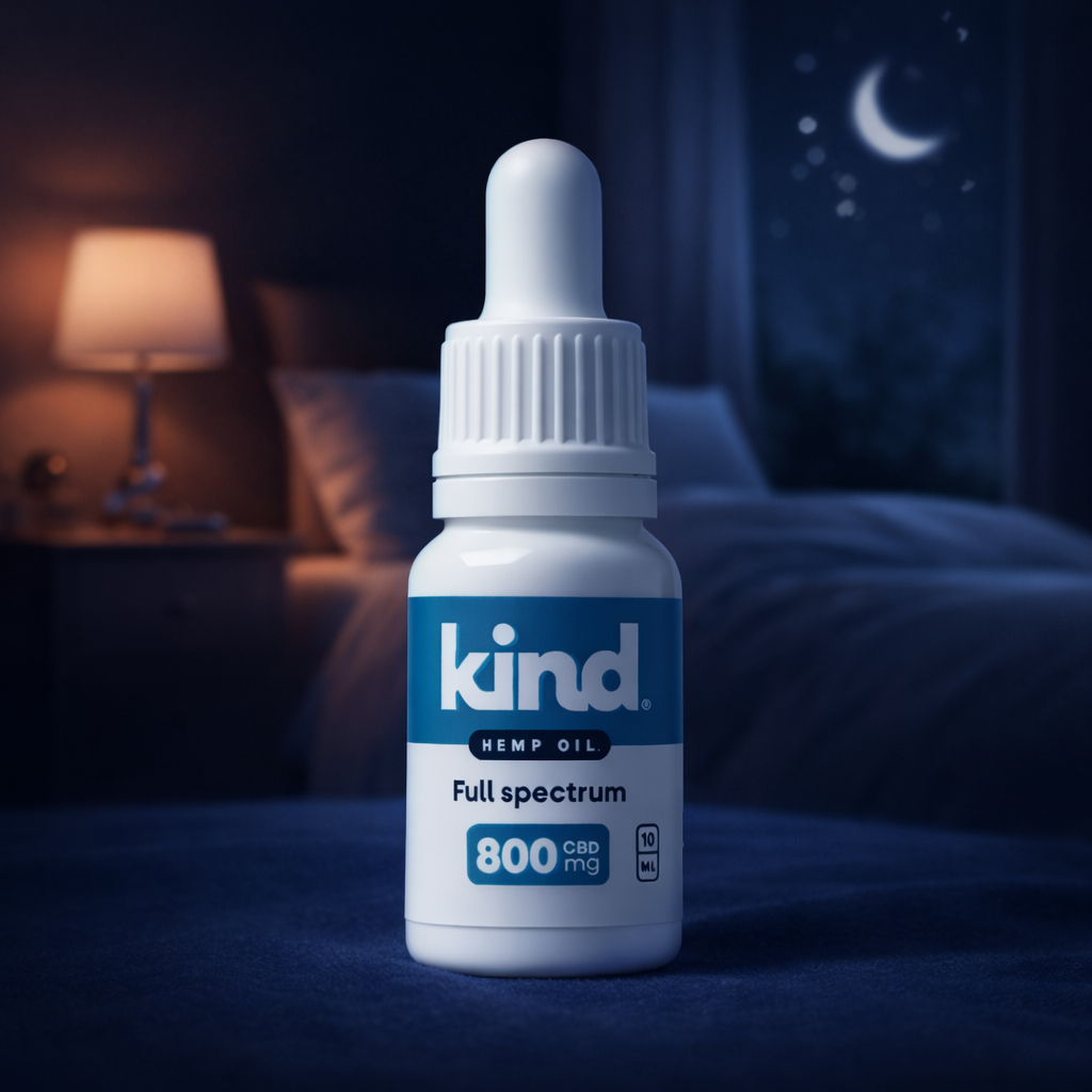 Aceite de Cáñamo 8% – Para Ansiedad, Relajación y Sueño Profundo
