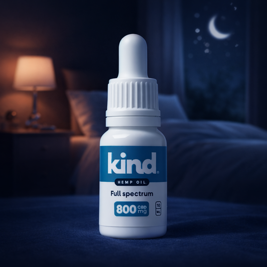 Aceite de Cáñamo 8% – Para Ansiedad, Relajación y Sueño Profundo