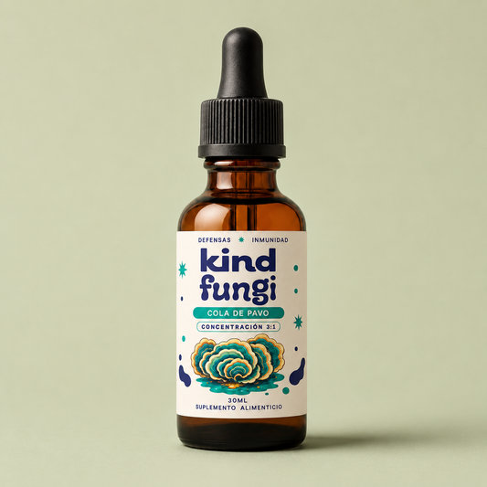 Kind Fungi — Aceite de Cola de Pavo