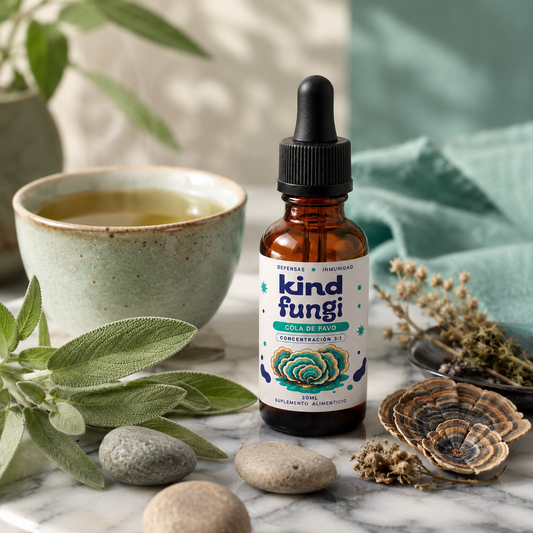 Kind Fungi — Aceite de Cola de Pavo