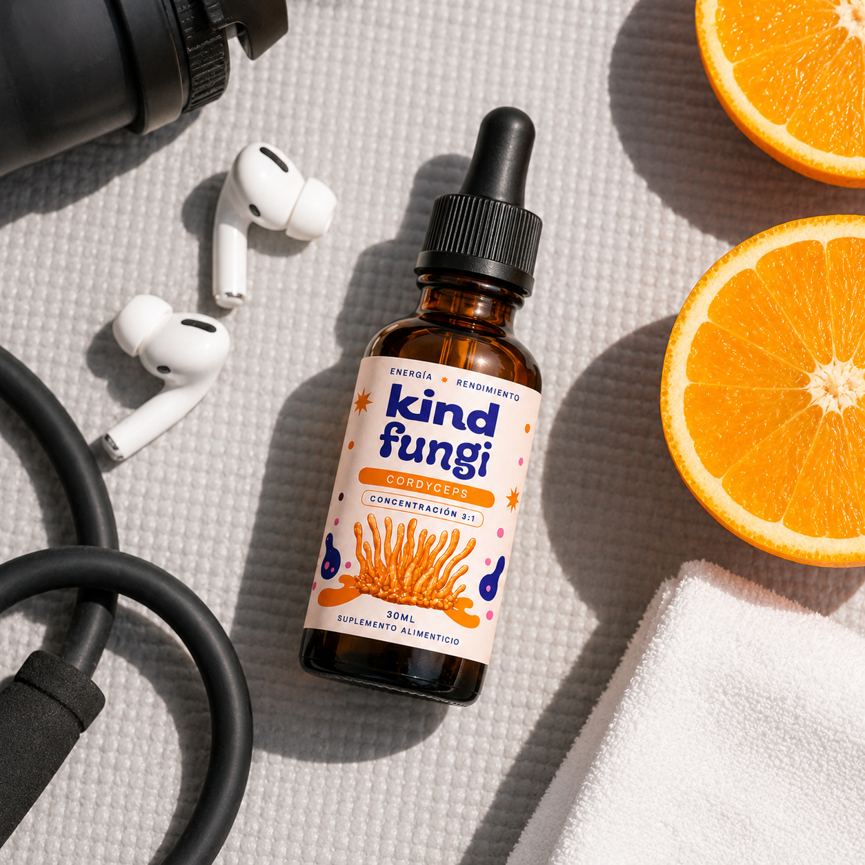 Kind Fungi — Aceite de Cordyceps