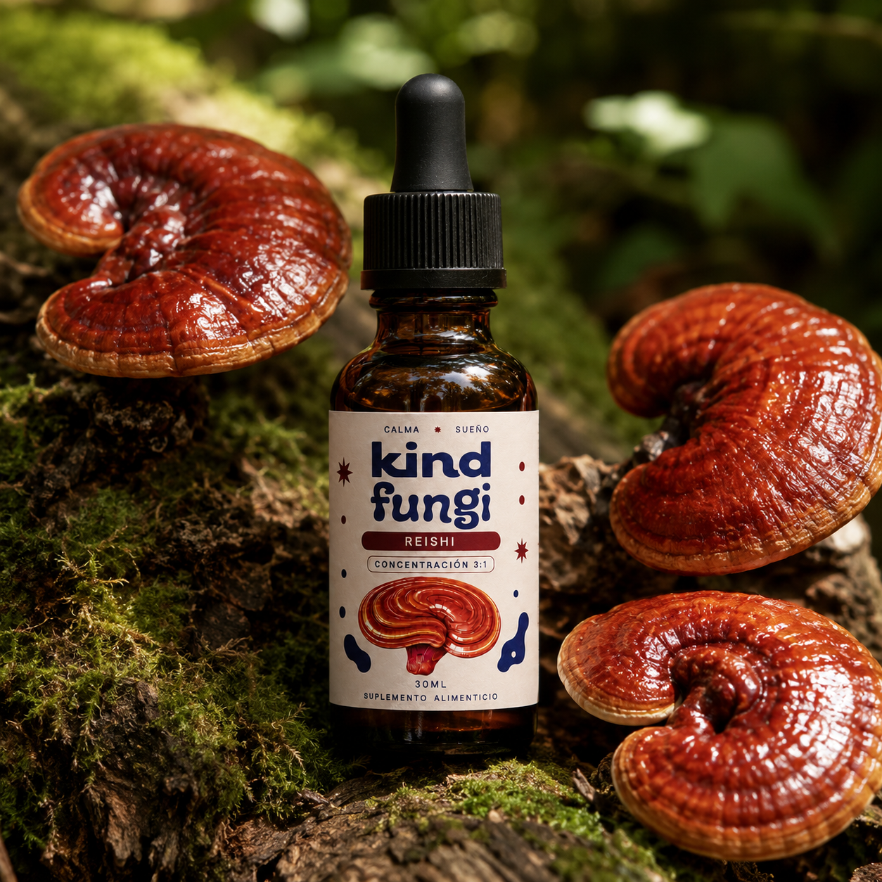 Kind Fungi — Aceite de Reishi