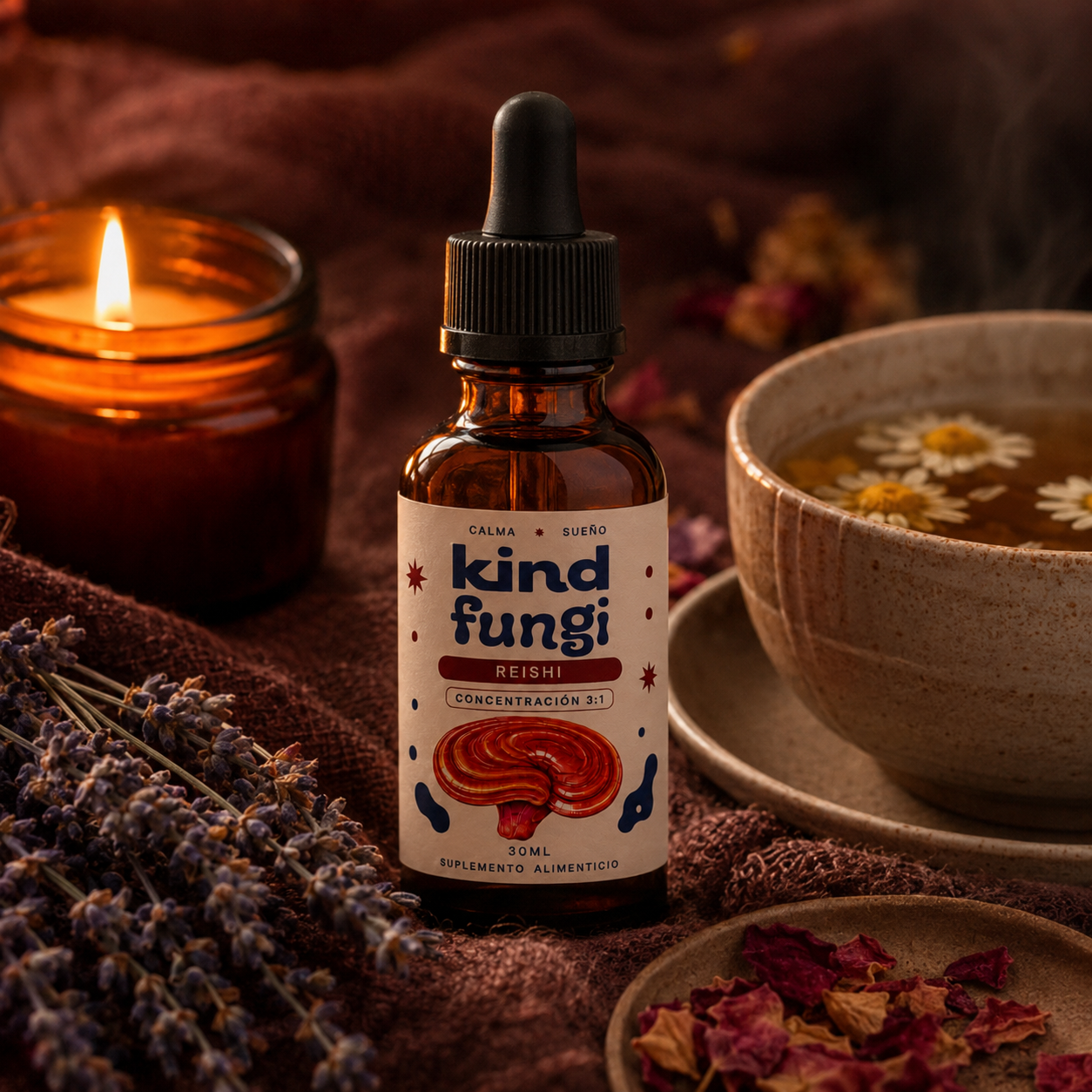 Kind Fungi — Aceite de Reishi