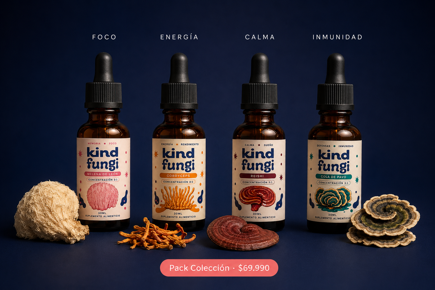 Pack Kind Fungi