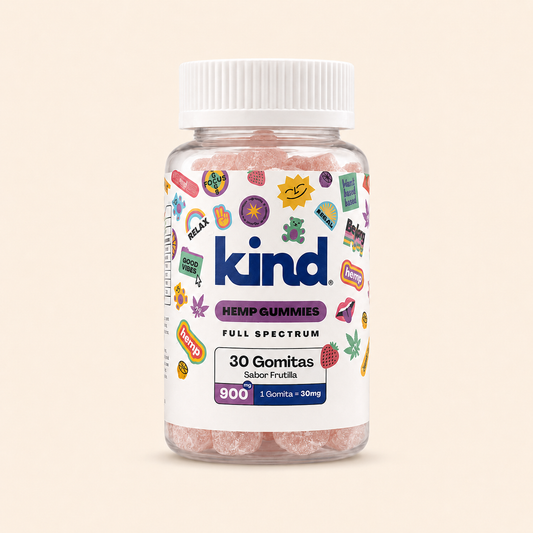 Kind Hemp Gummies Frutilla 🍓 — 900mg Full Spectrum