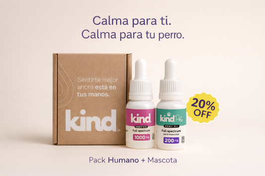 Pack Calma para Ti y Tu Perro | KIND + KIND Pets - Kind - cbd_chile - aceite_cbd